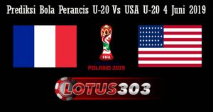 Prediksi Bola Perancis U-20 Vs USA U-20 4 Juni 2019